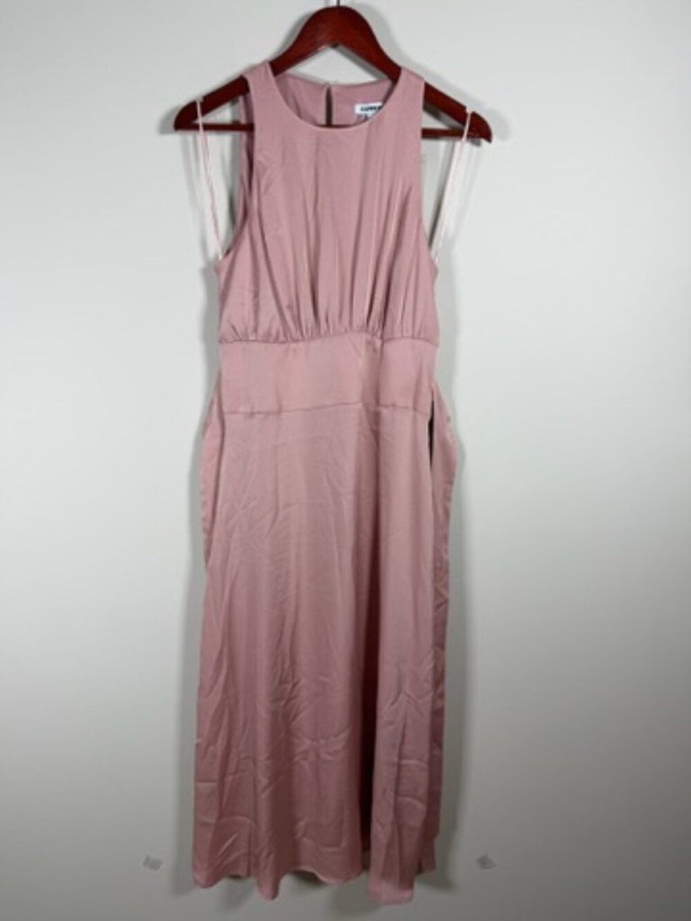 NWT Express Silk Rose Mid Length Dress
